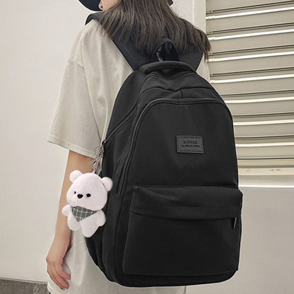 Kids Bag Female Fashion Lady High Capacity Waterproof College Backpack Trendy Girls Laptop School Bags Cute Girl Travel Book Bag