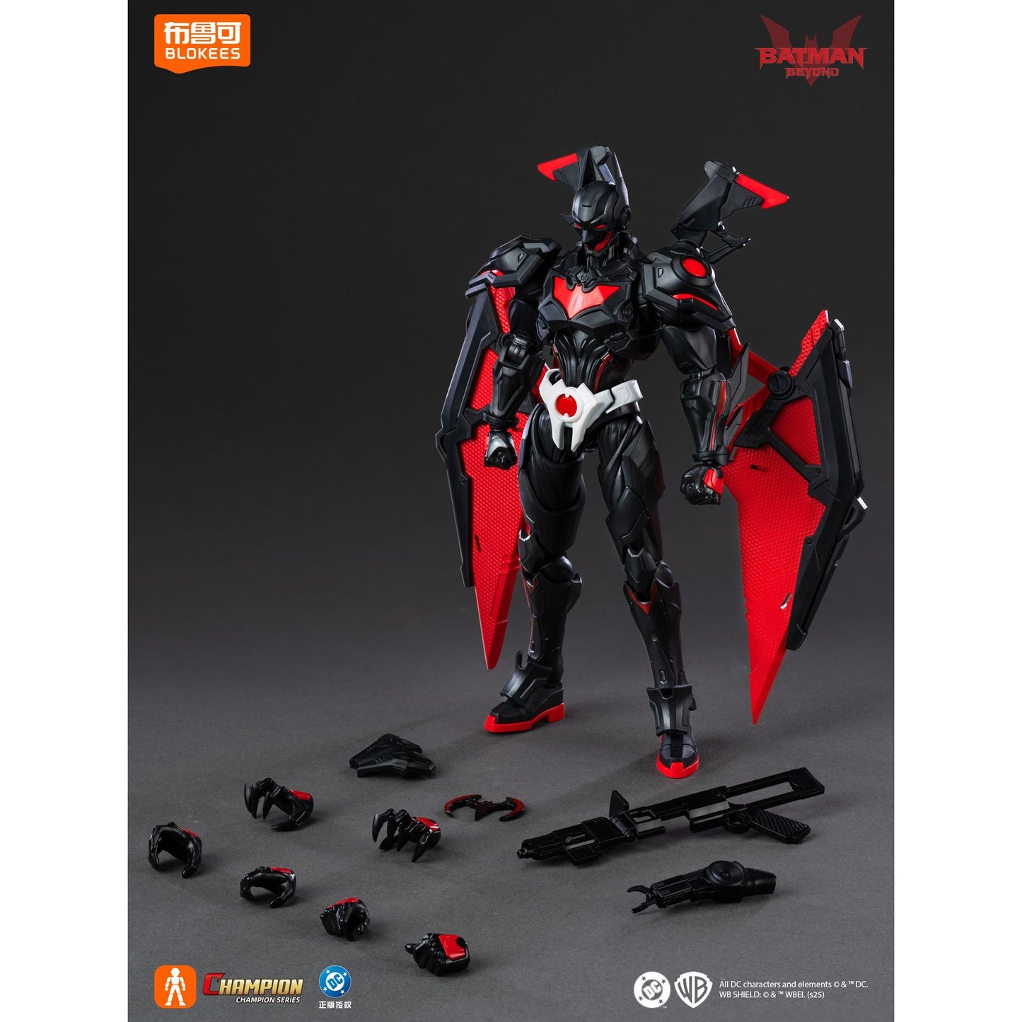 Blokees Batman do Futuro | Kit de Modelo Montável | Brinquedo Colecionável Incrível e Presente Perfeito