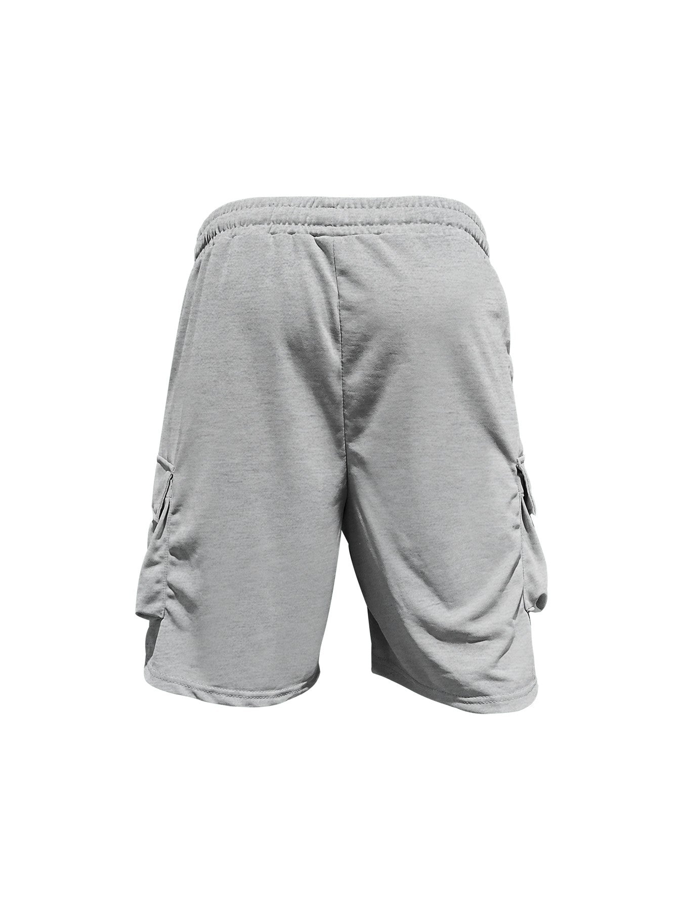 Summer new men's round neck short sleeve T-shirt shirt shorts two-piece suit loose large size ice