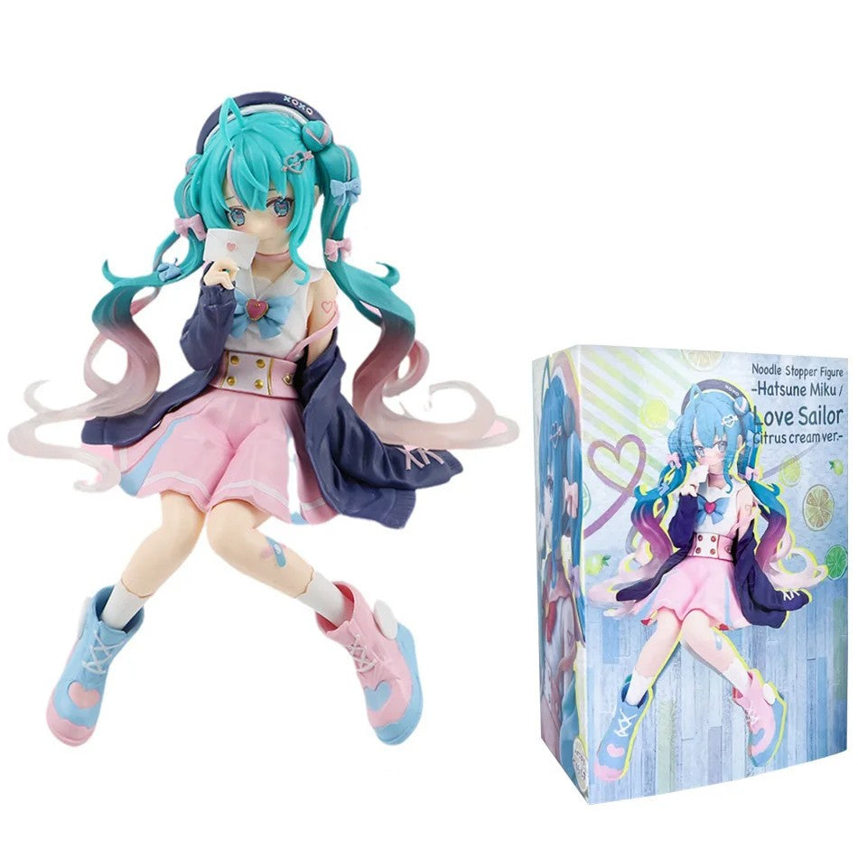 Hatsune Miku Anime Figure Hatsune Miku Desktop Decorations Cute Girl Hatsune Action Figure Model Statue Collection Toys Gift
