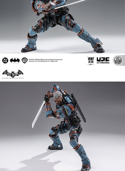 Em estoque Lpzz Dc002 Deathstroke Arkham Knight Batman Boneco de Ação Brinquedo Colecionável de Presente