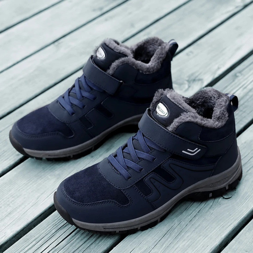 2025 Women Winter Snow Boots For Men And Women Outdoor Hiking Boots Non-Slip Warm Woman's Sneakers Size 35-45 Ankle Footwear