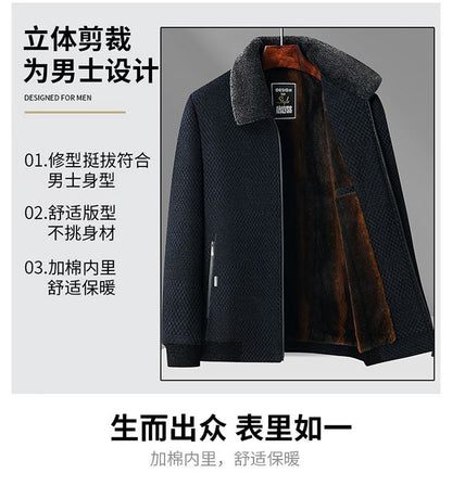 2024 New style Men's Woolen Coat Winter Classic Casual Overcoat Mens high quality Thicken trench coat men full size M-4XL