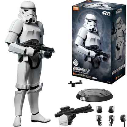 Blokees Star Wars Trooper Stormtrooper Darth Vader Bonecos de Ação Modelo Brinquedos de Montar Enfeite de Mesa Presentes de Aniversário
