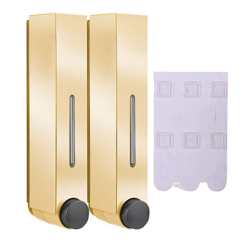 Lamgool 420ML Soap Dispenser Wall Mounted Shower Soap Dispenser Shower Gel Detergent Dispenser for Bathroom Accessories DropShip