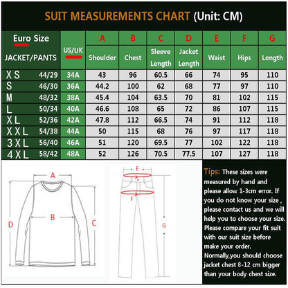 New Brief Men's Slim Fit Suit Sets Fashion Peak Lapel One Button Solid Daily Homme Costumes Male Texudos For Formal Occasions
