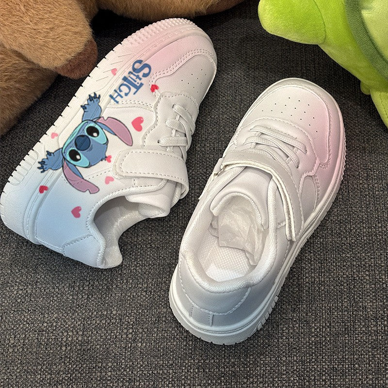 stitch shoes kids Children shoes Student Casual Sneakers boys Running Fashion 8 and 9 year old girls Shoes Christmas Gift