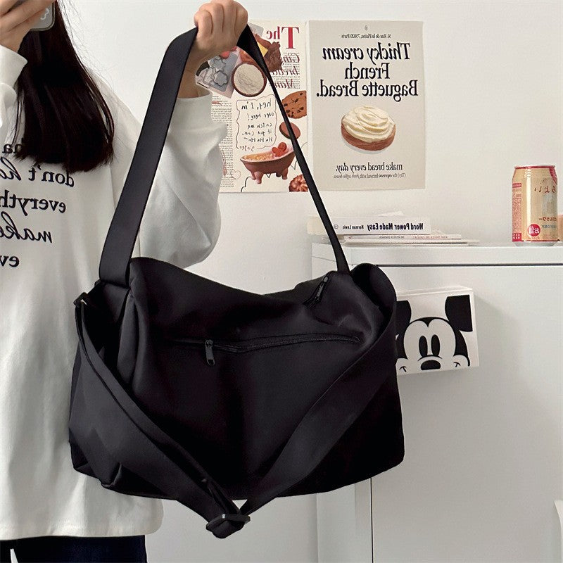 Large Crossbody Travel Tote Bags for Women 2024 Canvas Shoulder Messenger Bag Sports Yoga Satchels Fashion Woman Handbag