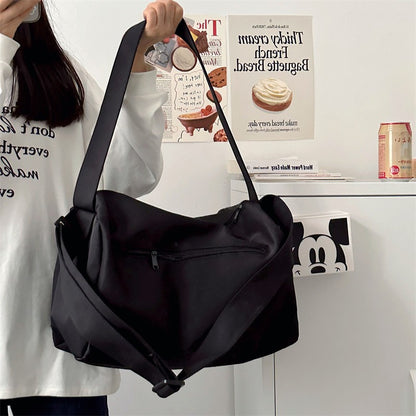 Large Crossbody Travel Tote Bags for Women 2024 Canvas Shoulder Messenger Bag Sports Yoga Satchels Fashion Woman Handbag