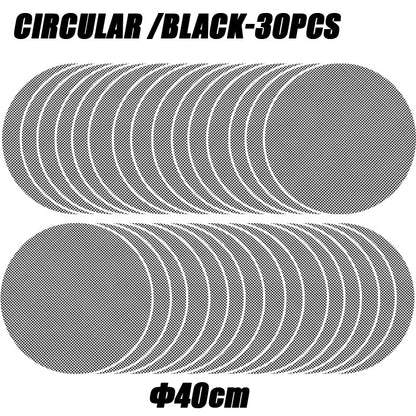 50PCS Non-Stick High Temperature Resistant BBQ Grid Pad Barbecue Mesh Reusable Easily Cleaned Cooking Pads Baking Grill Tool