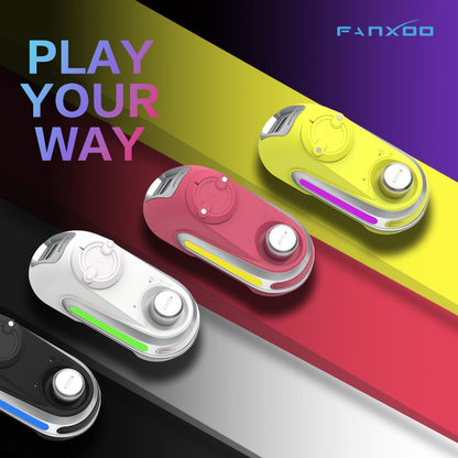 Base de carregamento sem fio Fanxoo G-Power para mouse Logitech G502 G502X Plus GPW G903 com luz RGB e botão de controle de volume do computador