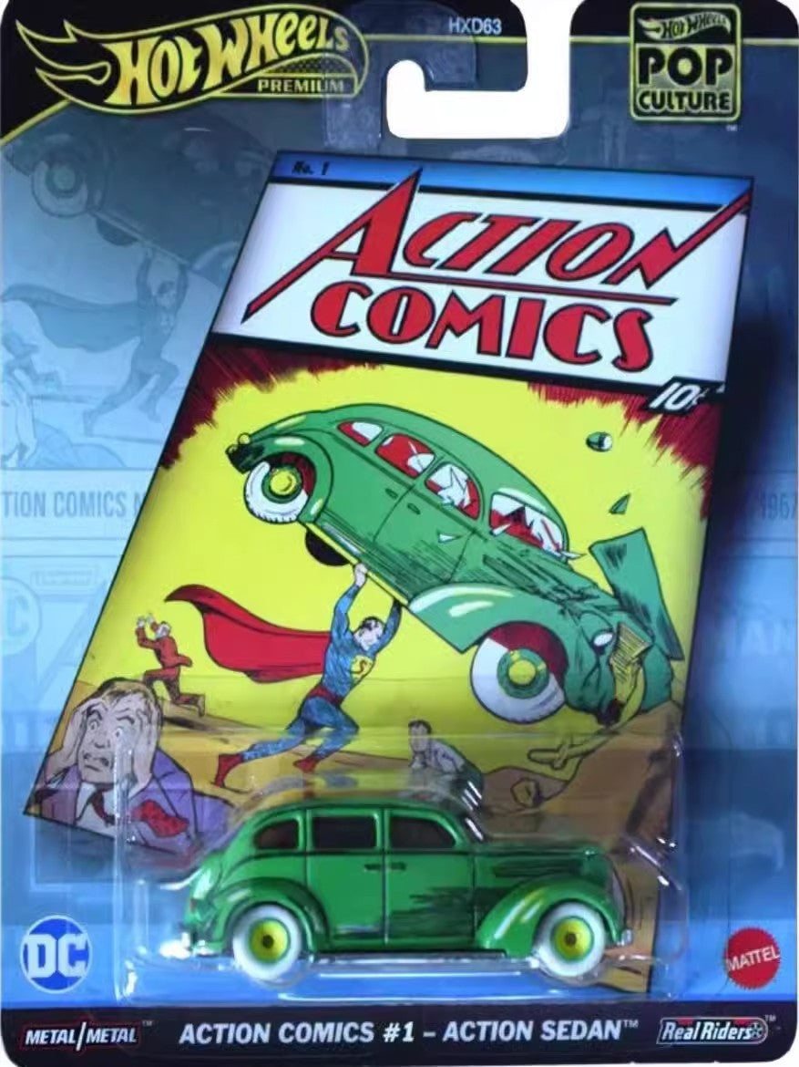 Hot Wheels Cultura de Entretenimento Séries de culturas pop Superman Quadrinhos Batman Porsche 911 F-A carros modelo coleção personalizada presente