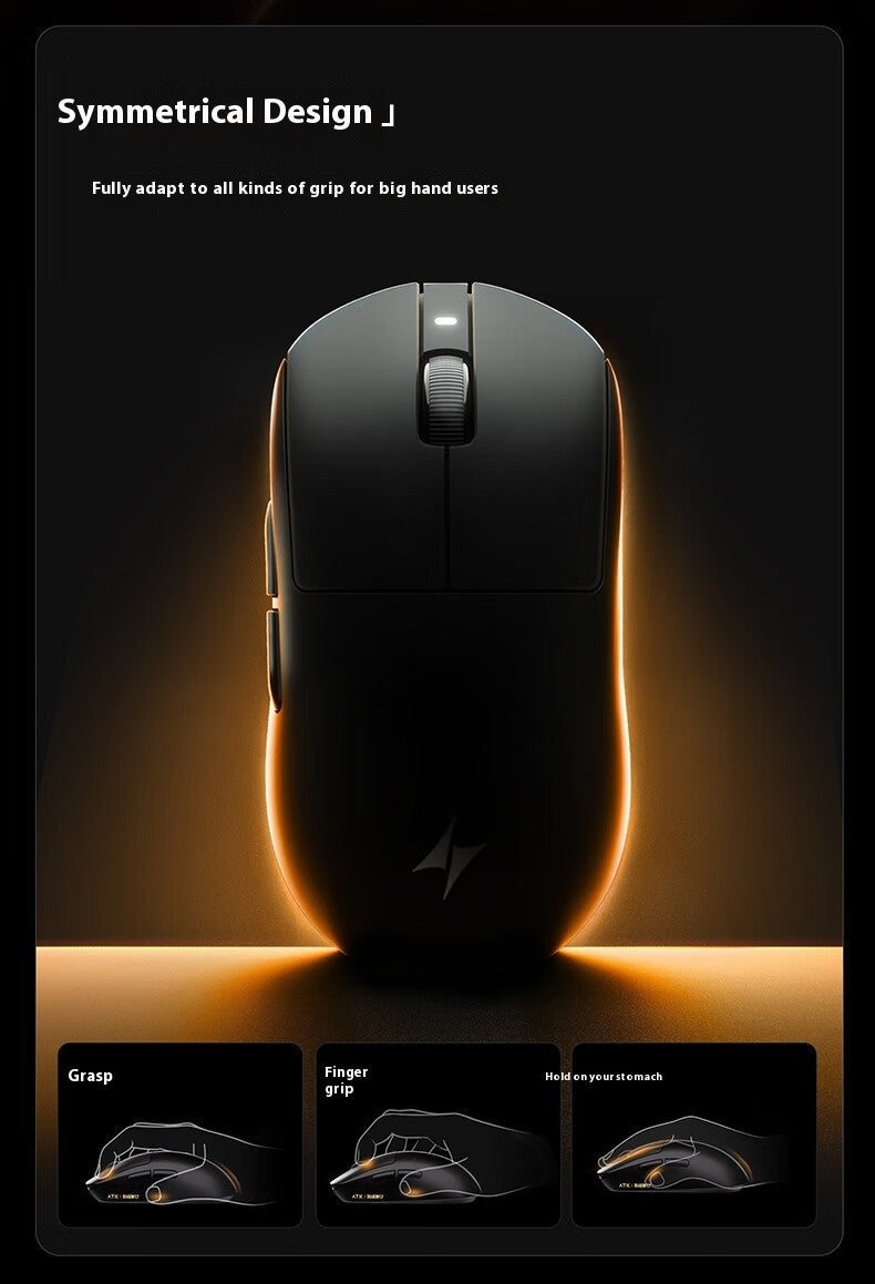 ATK A9 Ultra Wireless Gaming Mouse Tri Mode 8K 53g Lightweight A9/A9 SE/A9 Plus/A9 Pro Gaming Mouse E-sports PC Customized Gift