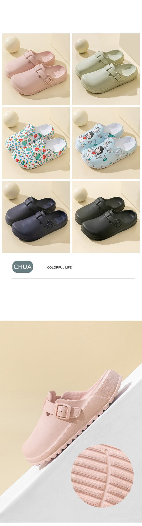 Surgical shoes for men and women breathable specialized protective clogs for doctors nurses and laboratory use sandals