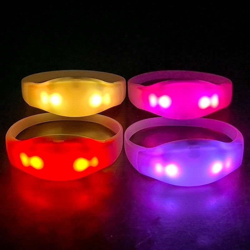 43Keys 1000 Meters 10 Area 15 RGB Remote Controller DMX Function LED Bracelets 100/2000PCS Wristband Wedding Party