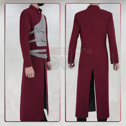HOLOUN Anime Gaara Cosplay Costume Coat Pants Vest Belt Animation Convention Halloween Christmas Gift