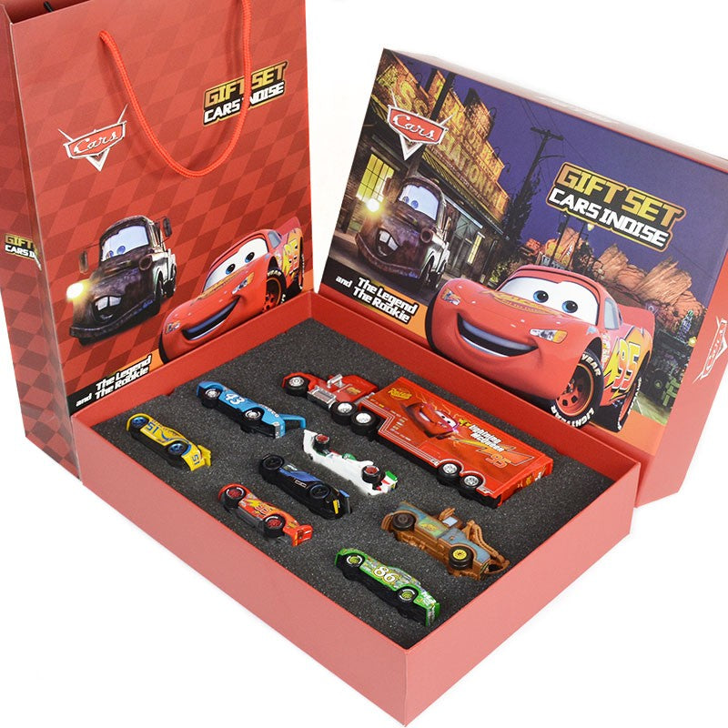 Disney Pixar Carros 1:55 Liga Fundido Caminhão Modelo - McQueen Mater Mack Tio Radiator Springs Cidade Natal Aniversário Presente