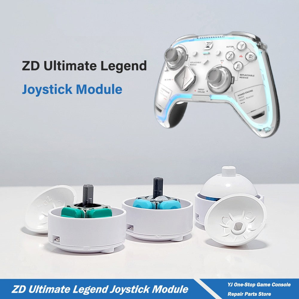 ZD Ultimate Legend Game Controller Replaceable Joystick Module Removable K-Silver JS13 PRO GinFull Angle TMR Joystick DS13 MAX