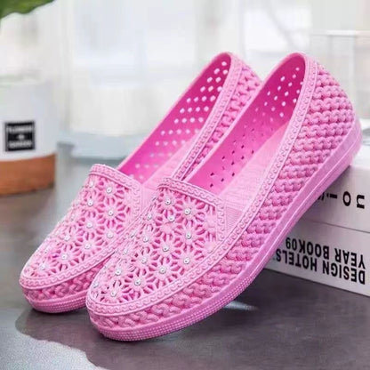 Women's Sandals 2025 Summer New Fashion Clip Toe Flat Women's Flip Flops Beach PU Leather Casual Ladies Slippers Zapatos Mujer