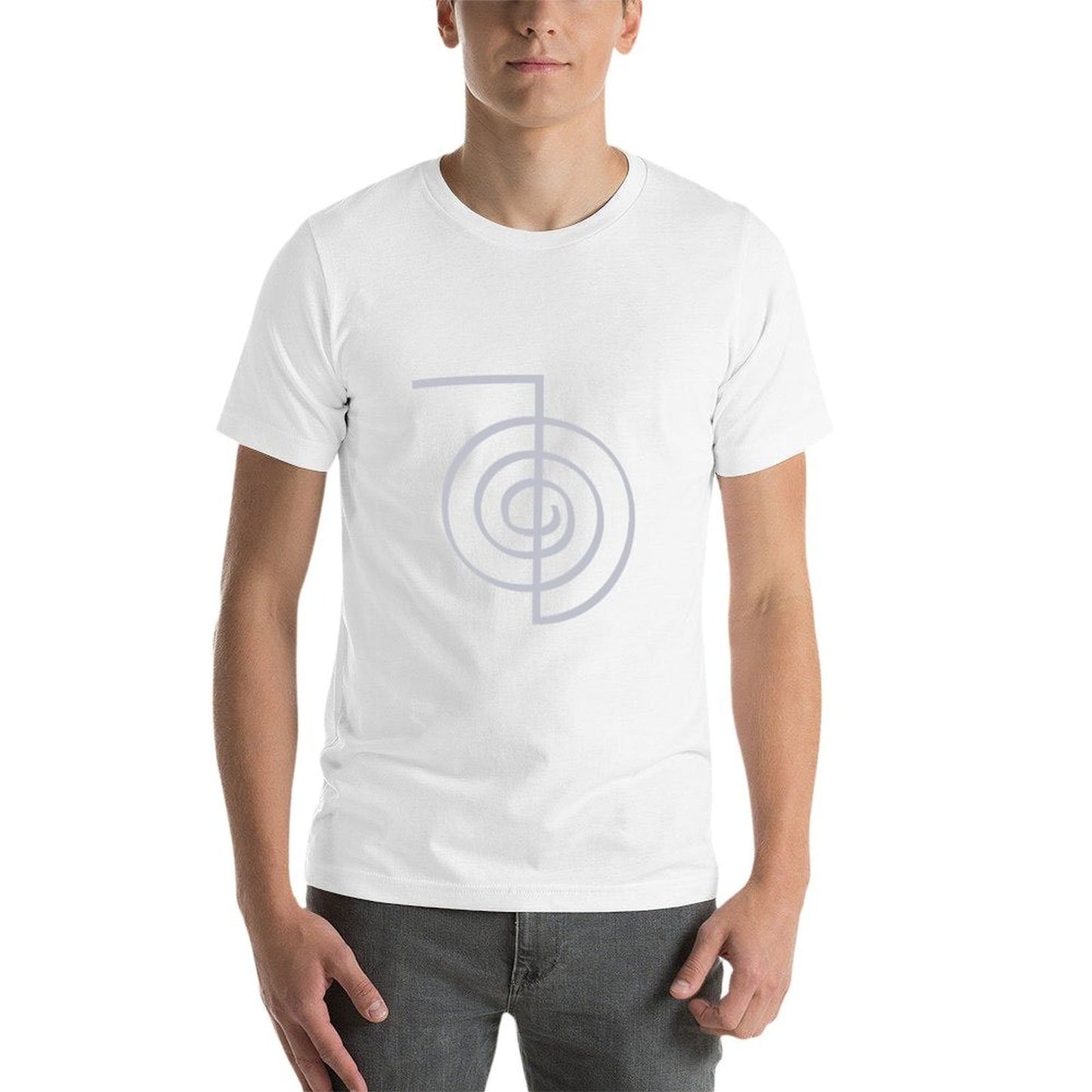 Cho-Ku-Rei Reiki Meditation T-Shirt t shirts for man pack cotton t shirt man plain t shirt men 100% cotton luxury brand T-Shirt