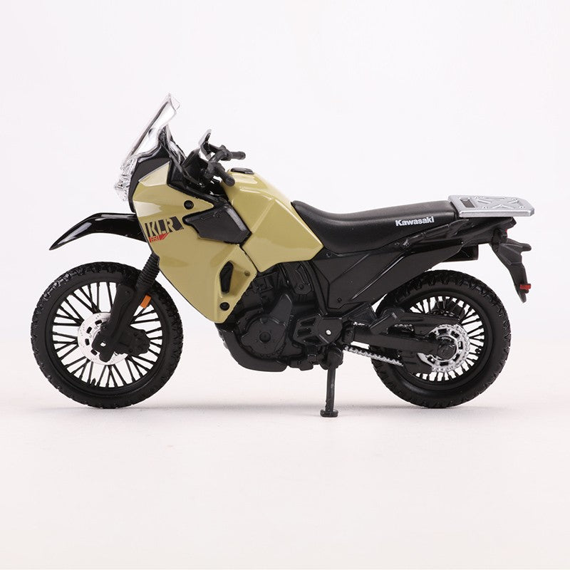 Maisto 1:18 Kawasaki KLR 650 Moto Simulação de Carro Liga Modelo de Carro