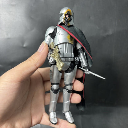 Star Wars Black Series Mandalorian Boba Fett Stormtrooper Trapper Wolf Obi-Wan Kenobi Action Figure Modelo Brinquedo Hobby Presente