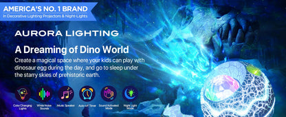 AURORA LIGHTING Star Projector Galaxy Projector for Bedroom LED Night Lights for Kids Room Adults Christmas Birthday Party Gifts