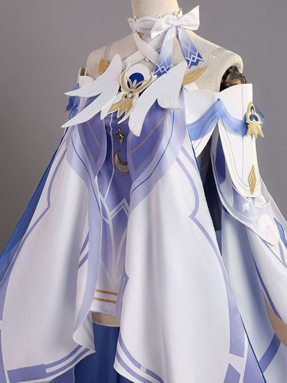 In Stock Game Genshin Impact New Arrival Damselette Columbina Cosplay Costume Full Set Uniform Outfits Columbina Cosplay