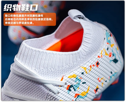 Mens Football Field Boots Ultralight Turf Indoor Society Training Soccer Shoes Cleats for Kids Sneakers TF/FG Football Shoes