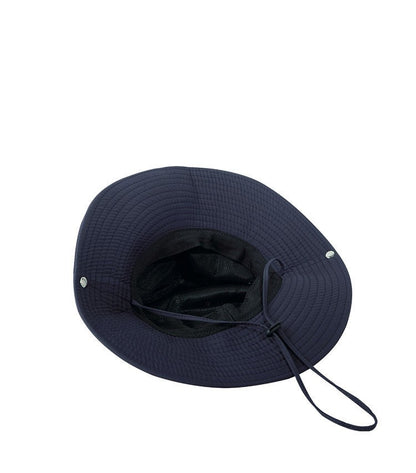 Womens Windproof Outdoor Sun Hat Summer UV Protection Bucket Safari Wide Brim Fisherman Cap Cowboy Men Fishing Hiking Beach Hats