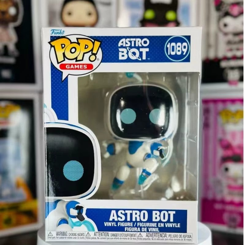 Funko Pop Original Boneco de Ação Astro Bot Modelo 1089 11,2 cm Escultura de Vinil Bonecos Coleção Edição Limitada Presente Anime