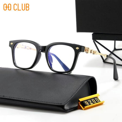 O-Q CLUB Reading Glasses for Men Optical Lenses With Medical Recipe Womens Sunglasses Women Women's Eyeglass Frame Shades Female