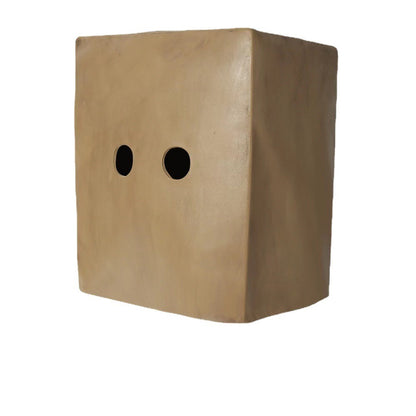 Simulation Cube Latex Full Head Covering Nightmare Game Cosplay Mono Face Shield Masquerade Festival Party Funny Adult Mask