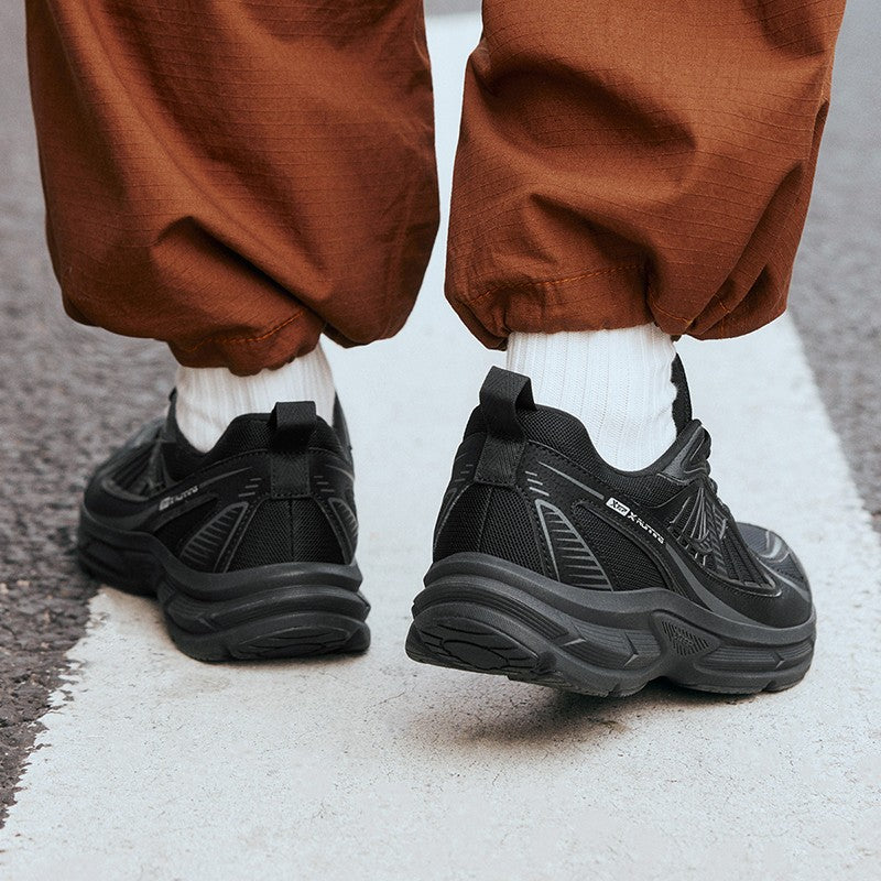 Xtep Juechen 6.0 Vintage Running Shoes Male 2025 Spring Shock Absorption Sports Shoes Street Daily Leisure Sneakers 875119110027