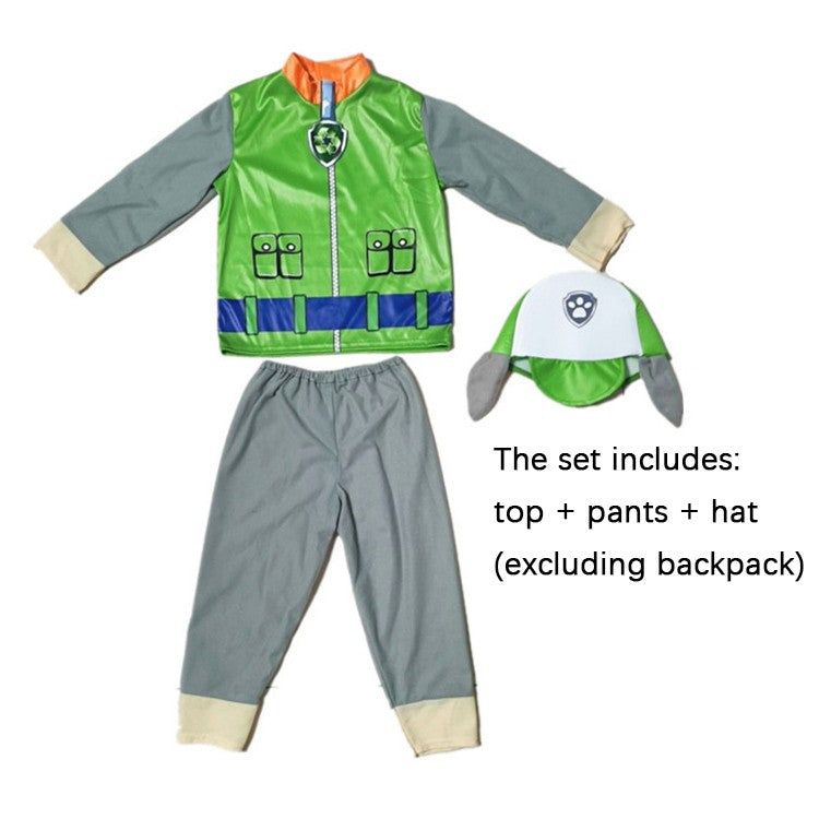 Anime Dog Patrol Kids Cosplay Costume Marshall Chase Skye Zuma Rubble Children Tops Pants Patrol Uniform Halloween Costume