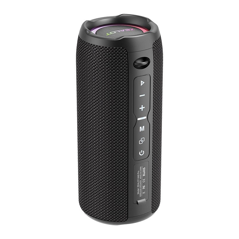 Zealot-S49PRO Portable Bluetooth Speaker 20W IPX6 Waterproof Powerful Sound Box Bass Boost Dual Pairing True Wireless Speaker