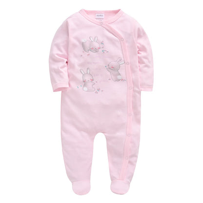 New Style Baby Girls Romper 3 Pcs/lot 0-12M Dot Design Lovely Girl Clothes Spring Autumn Long Sleeve Overalls Jumpsuit