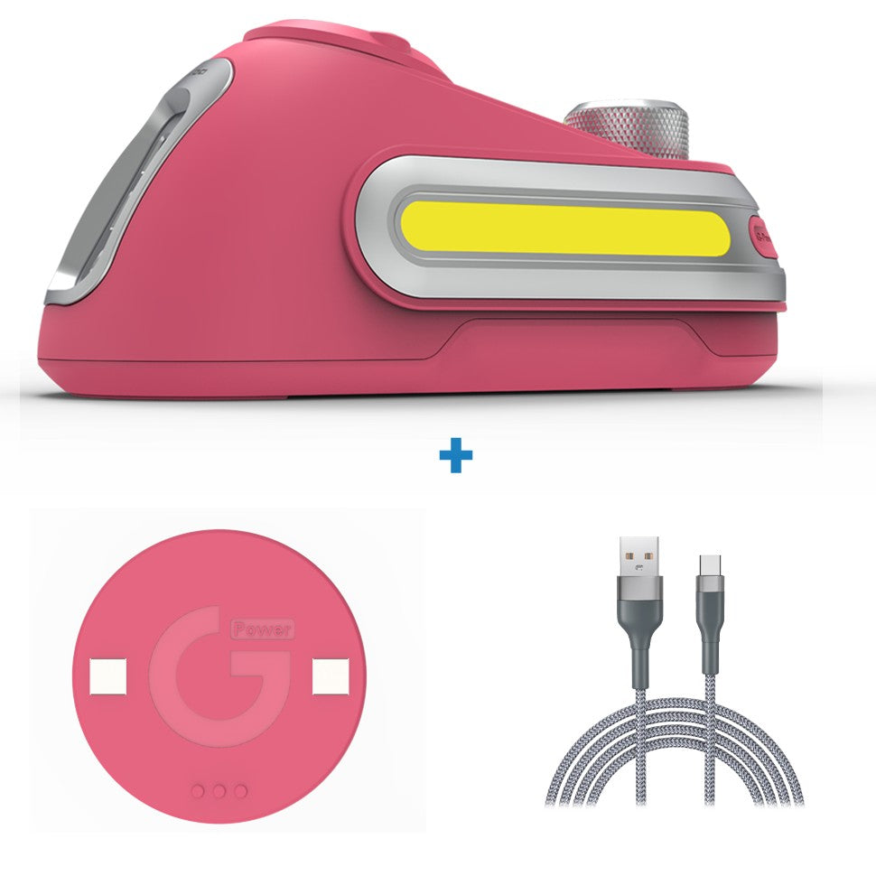 Base de carregamento sem fio Fanxoo G-Power para mouse Logitech G502 G502X Plus GPW G903 com luz RGB e botão de controle de volume do computador