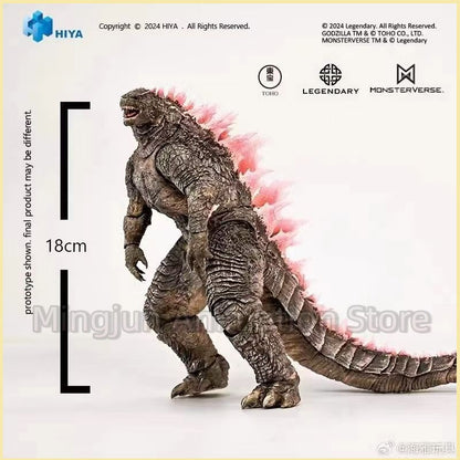 In Stock 18CM HIYA Action Figure Exquisite Basic Series   Kong The New Empire Godzilla Evolved Ver GARAGE KIT