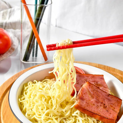 Conjunto de Hashis de Silicone Japoneses Antiderrapantes para Macarrão Sushi Kit Utensílios de Cozinha para Presente Jantar