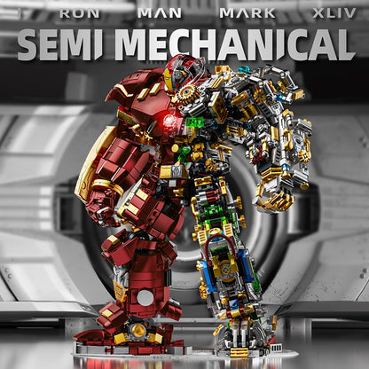 2700+ peças Blocos Iron Heroes Bonecos de Ação Mark Building Sets Buster Mech Brinquedos de Montar DIY Colecionáveis para Meninos Adultos Crianças Presentes