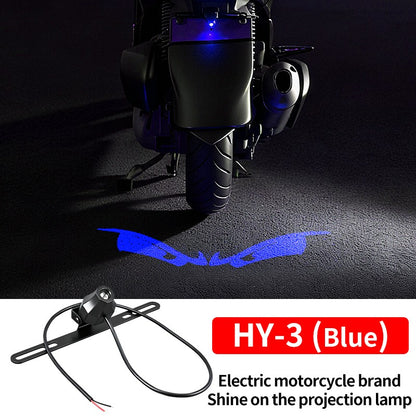 Luzes de Projeção Traseira de LED para Motocicleta Olho de Diabo Luzes de Chão para Veículos Elétricos Luzes Ambiente de LED Luz de Aviso de Alto Brilho
