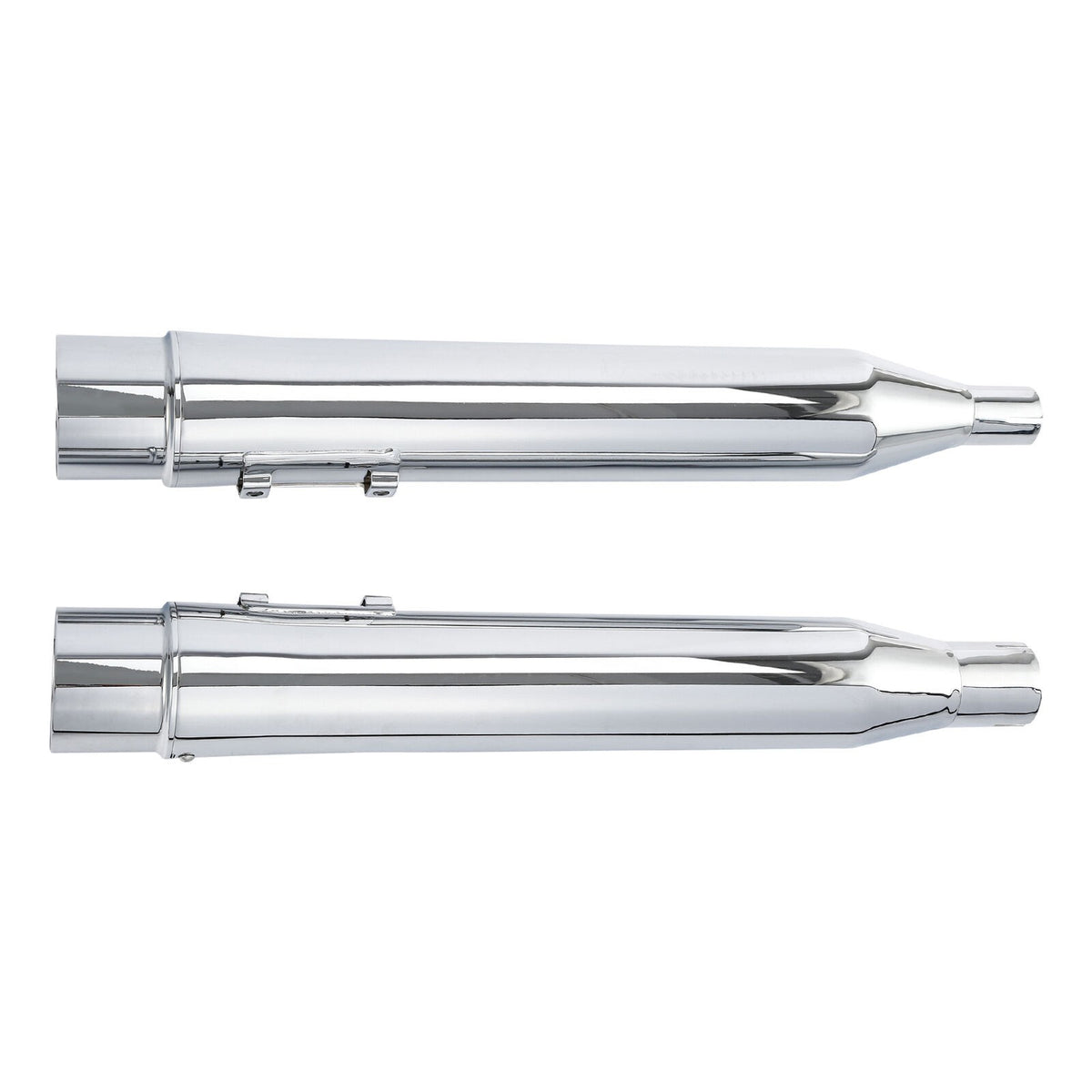 Motorcycle 4" Slip-On Dual Exhaust Pipes For Harley Touring Road King Electra Glide Street Glide Road Glide 2017-2023 2022 2021