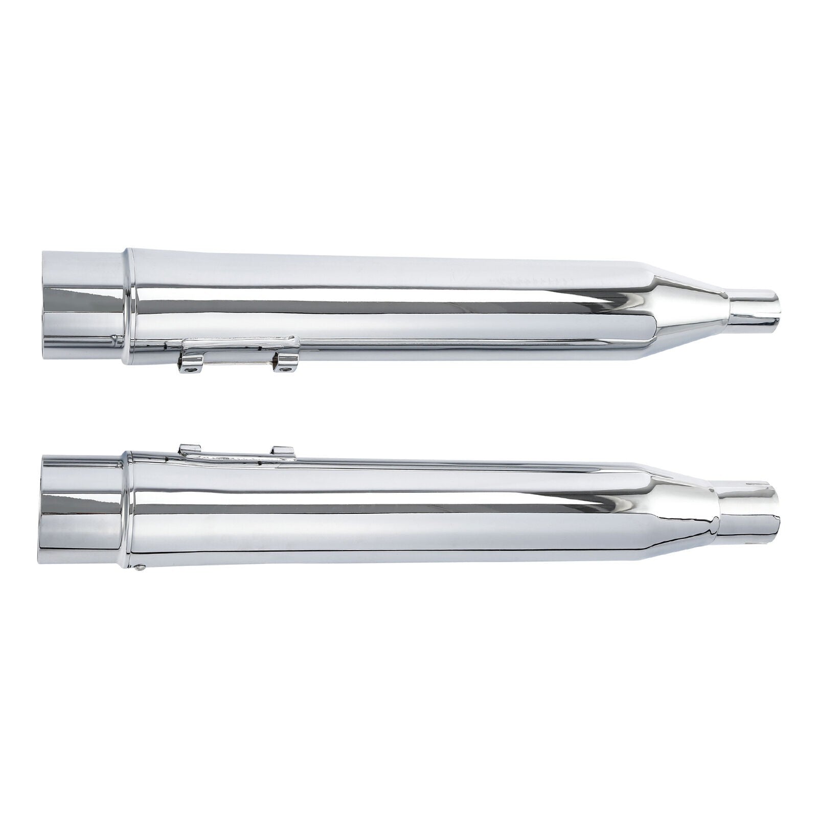 Motorcycle 4" Slip-On Dual Exhaust Pipes For Harley Touring Road King Electra Glide Street Glide Road Glide 2017-2023 2022 2021
