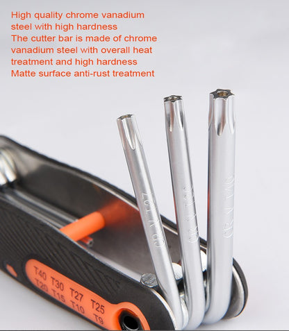Allen Keys Wrench Folding Torx Screwdriver, Special Work Spanner Key Set, Universal Hardware Hand Tools, Fixed Hex Wrench