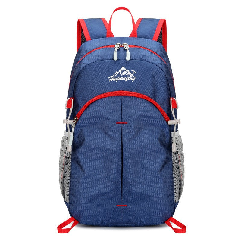 Mochila de Caminhada Unissex Ultraleve Dobrável Masculina e Feminina para Viagem ao Ar Livre Ciclismo Nylon
