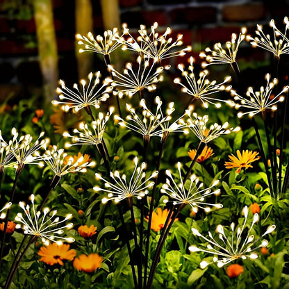 New Outdoor Solar Firework Lights | IP65 Waterproof-2 Modes Switching | Suitable for Patio, Yard, Path, Garden, Christmas Decor