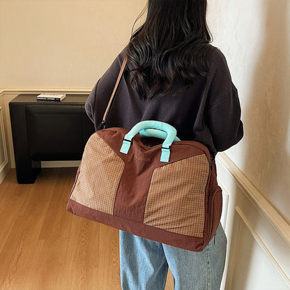 Large-Capacity Short-Distance Travel Bag, Carry-On Bag, Business Trip Hand Luggage, Sports and Fitness Bag, Travel Storage Bag