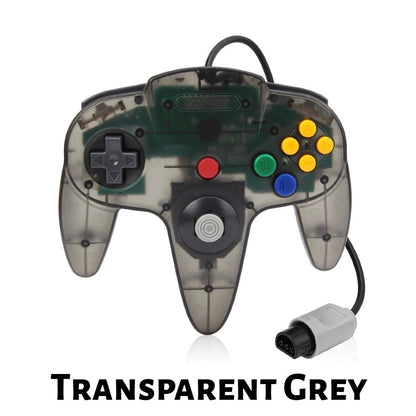 Wired Gamepad For NS 64 Host N64 Controller Gamepad Joystick For Classic Nintend 64 Console Games For Mac Computer PC