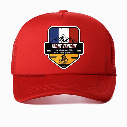 Col du Tourmalet Cycling Ive Done It Baseball Cap men mesh Breathable Snapback hats Outdoor Sports hats Bones